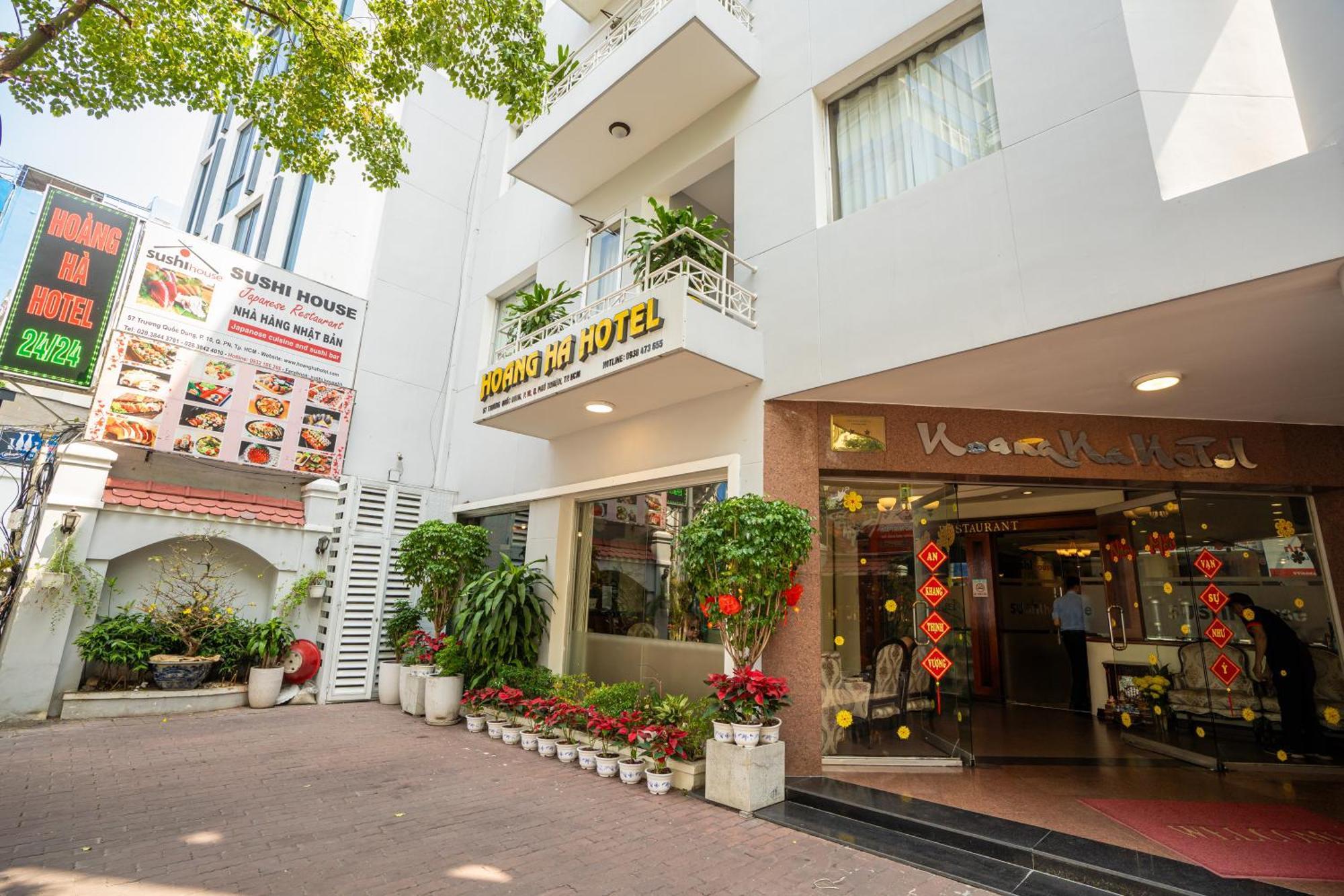 ホアン ハ ホテル ホーチミン市 エクステリア 写真